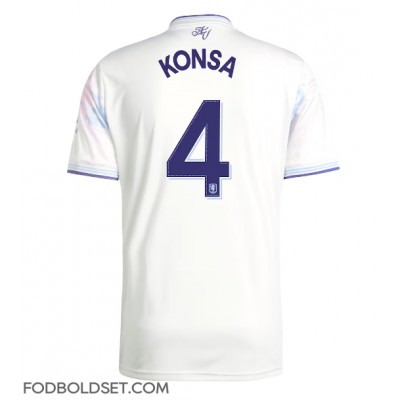 Aston Villa Ezri Konsa #4 Tredjetrøje 2025-26 Kortærmet Aston Villa Ezri Konsa #4 Tredjetrøje 2025-26 Kortærmet